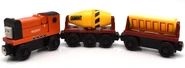 2002 Rusty with Construction Cars