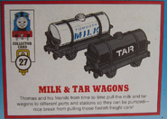 ERTL Trading Card with Tar tanker