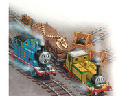 A flatbed illustrated by Richard Courtney