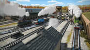 A brake van in the twentieth series