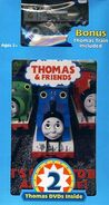 DVD 2-Pack with Thomas' Sodor Celebration! and Wooden Railway Silver Percy