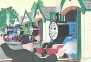 Gordon, Percy, James, Thomas, and Sir Topham Hatt