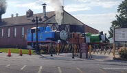 Thomas, Percy and Rusty in Strasburg, PA