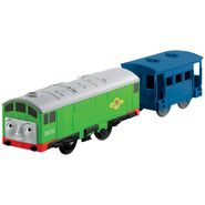 TrackMaster with blue brake van