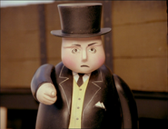 Sir Topham Hatt in stock footage