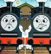 Donald and Douglas in a magazine story