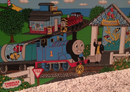 Sodor Aquarium in Wooden Railway box artwork