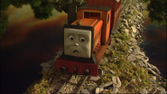 Rusty runs out of diesel oil