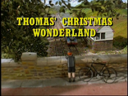 Thomas' Christmas Wonderland title card