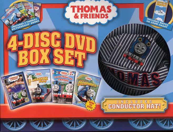 4-Disc DVD Box Set | Thomas the Tank Engine Wikia | Fandom