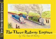 William Middleton's dust cover for The Three Railway Engines (with thanks for ReproJackets for sharing this with us)