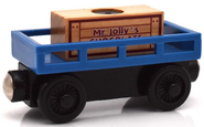 Wooden Railway Cargo Car