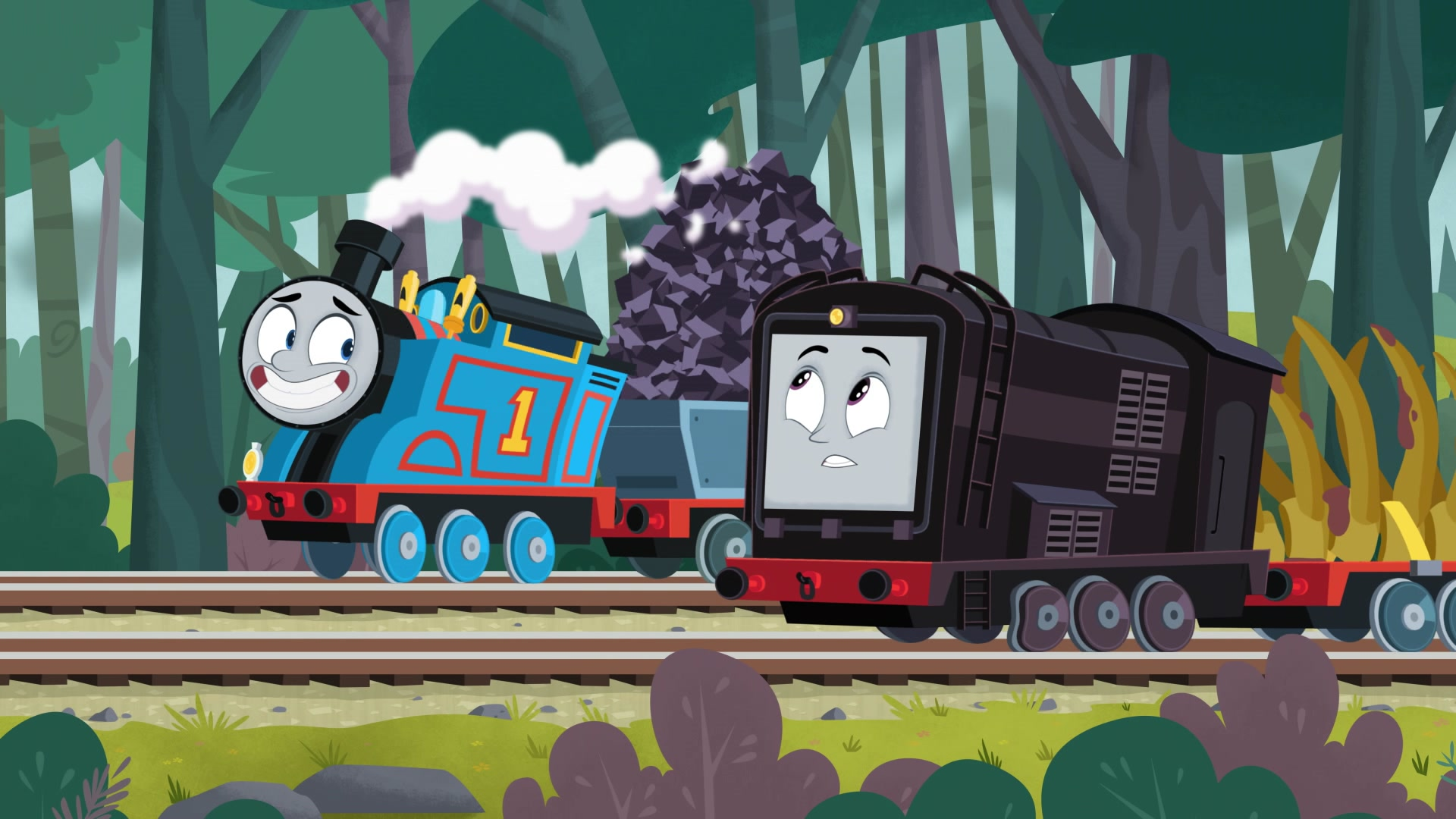 The Blue Engines, Thomas the Tank Engine Wikia