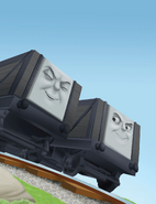 Troublesome Trucks as illustrated by Paulo Borges
