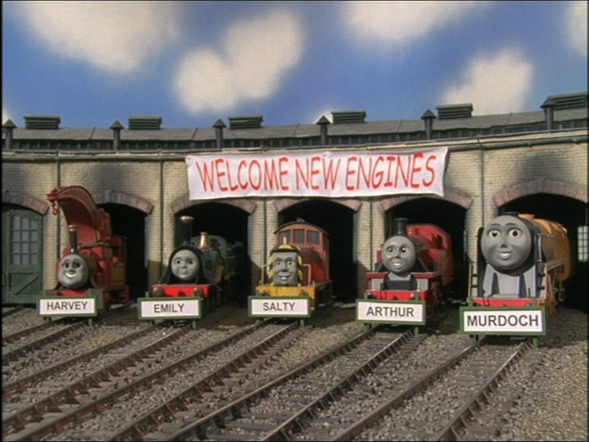 Thomas and friends store new engines