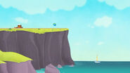Nia and Skiff at the cliffside in the second series