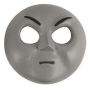 Arthur's cross face as up for auction on Prop Store in 2025