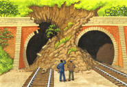 Henry's Tunnel collapsed