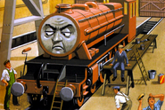 Henry in his red undercoat