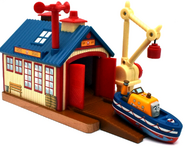 Wooden Railway Captain's Shed