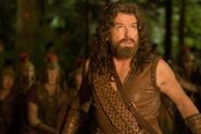 Pierce Brosnan as Chiron in "Percy Jackson and the Lightning Thief"