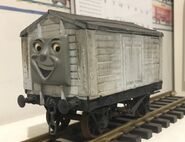 The Season 2 Salt Van Prop as owned by Twitter user Thomas Tank Merch