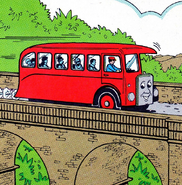 Elsbridge Viaduct in a magazine story with Bertie