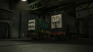 Diesel and Paxton in the Dieselworks in the nineteenth series