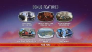 US/Canadian DVD Bonus Features menu