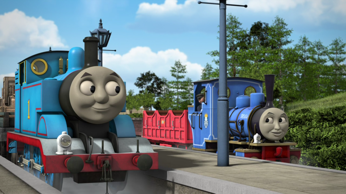 Thomas the Tank engine face