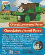 Wooden Railway Chocolate Covered character card