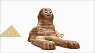 תומס בתור הספינקס