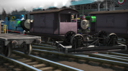 A brake van in The Great Race