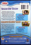 Thomas Gets Tricked/Percy's Ghostly Trick 2009 DVD back cover