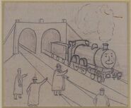 Awdry's drawing of Henry