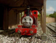 Skarloey's laughing face that only appeared in the fourth series... (1994)