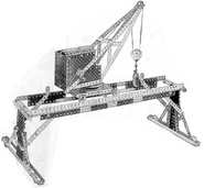 Meccano Travelling Gantry Crane