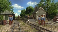 The station building reused for Middle Station