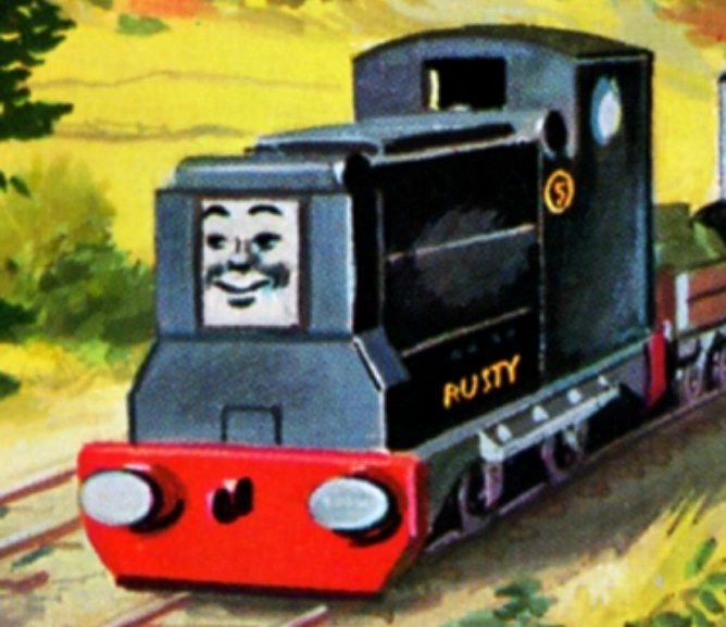 rusty thomas the tank engine