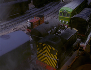 A tar tanker in the fourth series