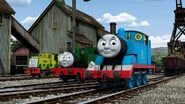 Scruff with Thomas and Whiff