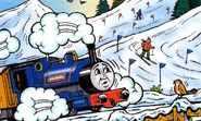 Sir Handel passing the slopes