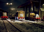 Edited scene of Stepney blowing his whistle