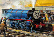 Gordon arrives at the station domeless