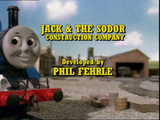 Jack and the Sodor Construction Company
