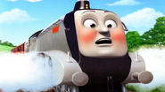 Spencer's coach in an Engine Adventures book