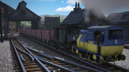 A brake van in Welcome to the Island of Sodor Logan!