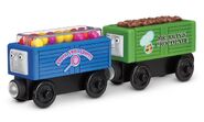 Wooden Railway Troublesome Trucks and Sweets