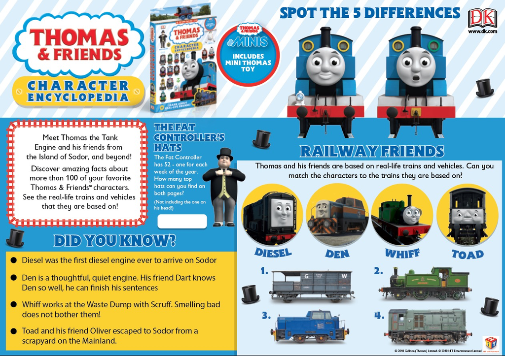 Character Encyclopedia/Gallery | Thomas the Tank Engine Wiki