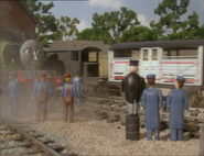 A brake van in the fourth series